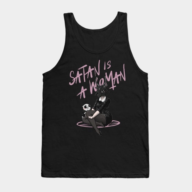 Satan is a woman Tank Top by SaraWired